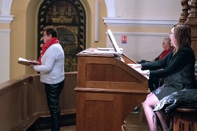 Concert d'automne en l'eglise de Wuenheim avec la musique esperance locale